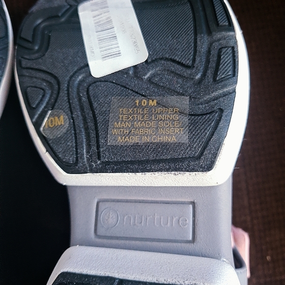 NURTURE  ROAM Multi-color Pastel 1-2”Platform /Block Heel Sandals Sz-10 - Picture 9 of 9